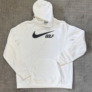 Nike White Golf Hoodie for Men